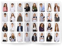 Выпускной альбом обычный 5 разворотов для 9 класса Москва Санкт-Петербург заказать выпускной альбом